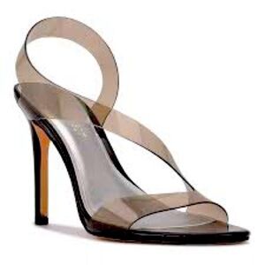 Nine West Elegant Black Jelly Heels